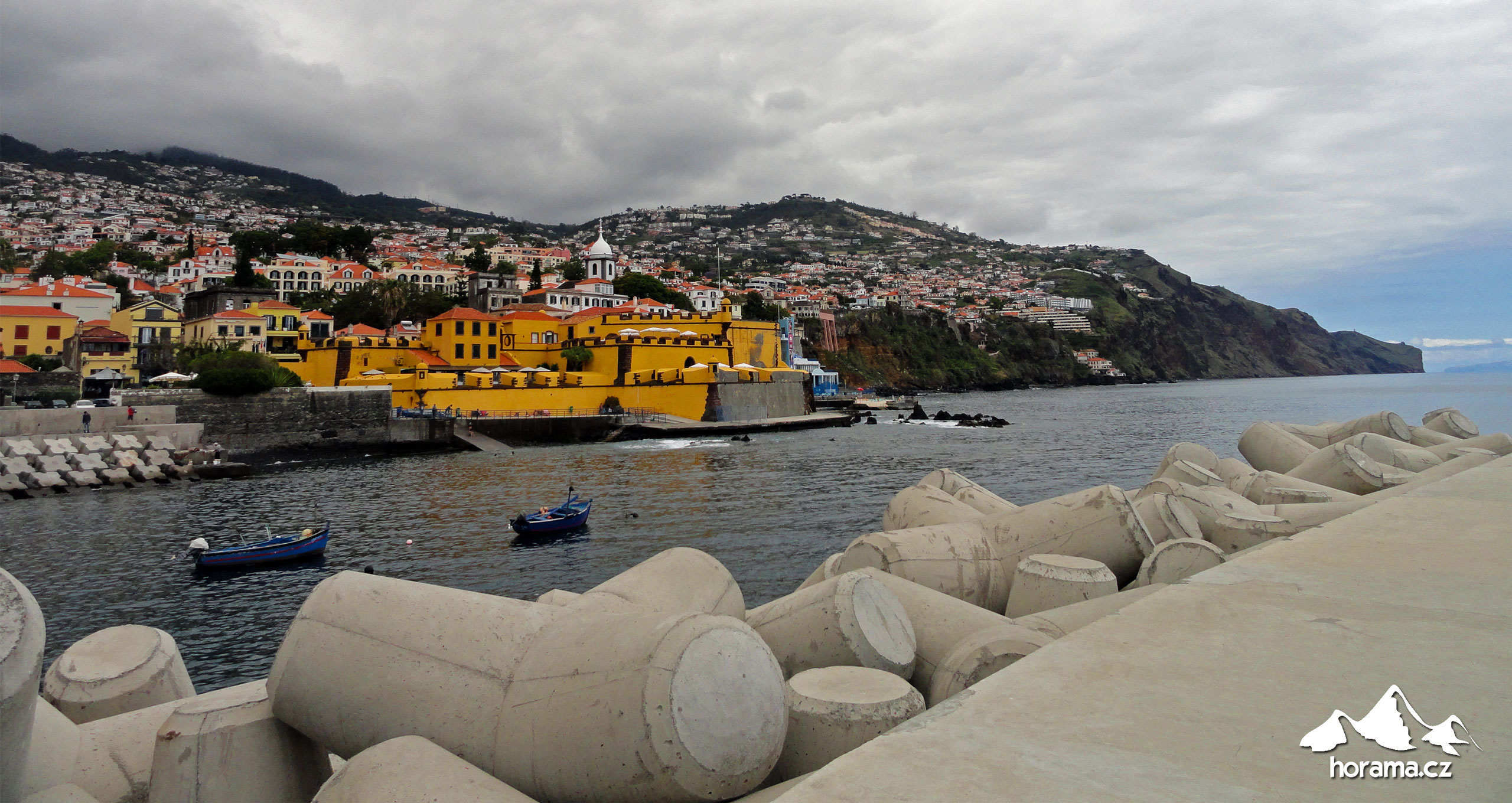 Funchal přístav Madeira