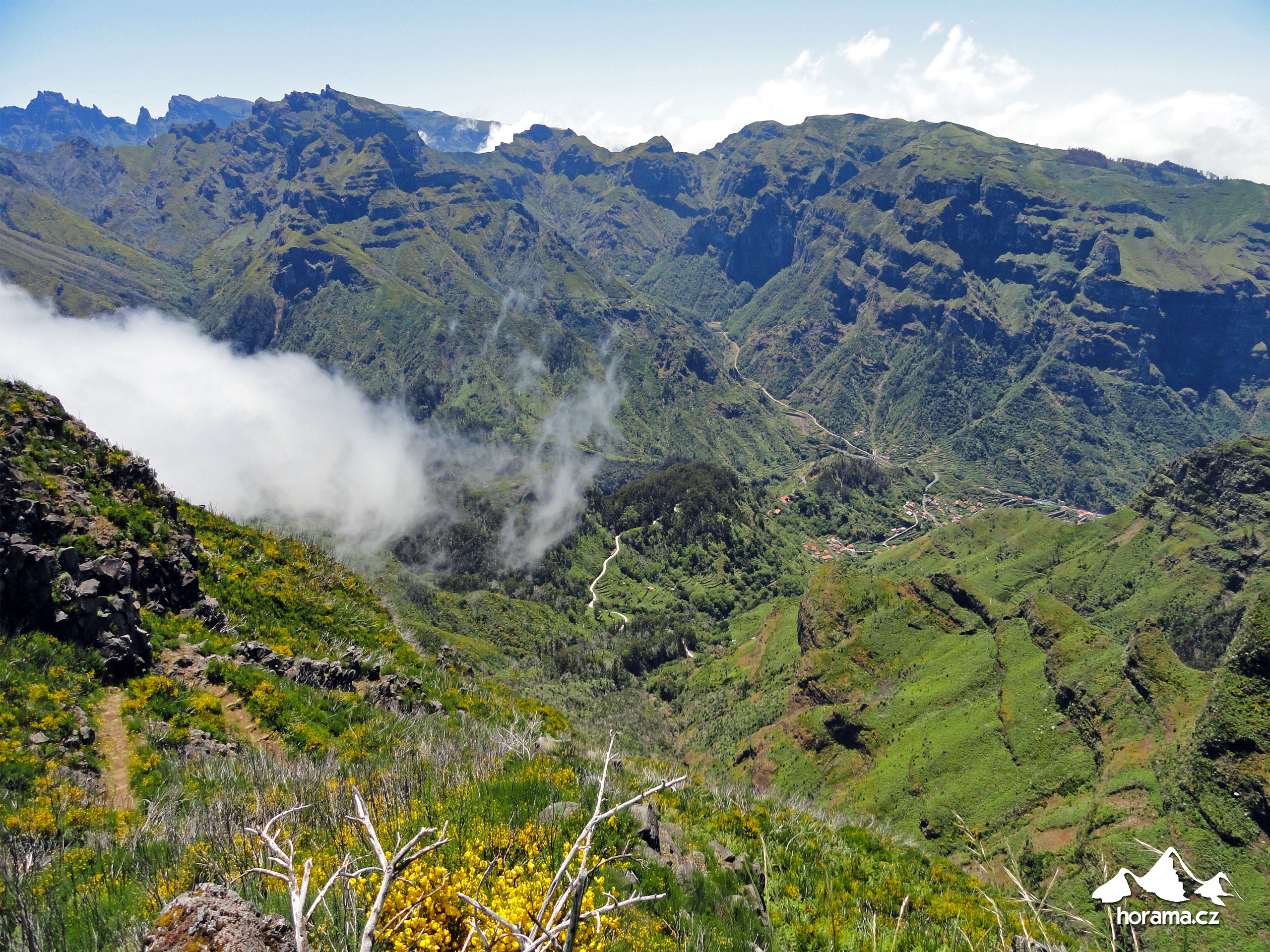 Madeira hory Pico Ruivo Pico Grande